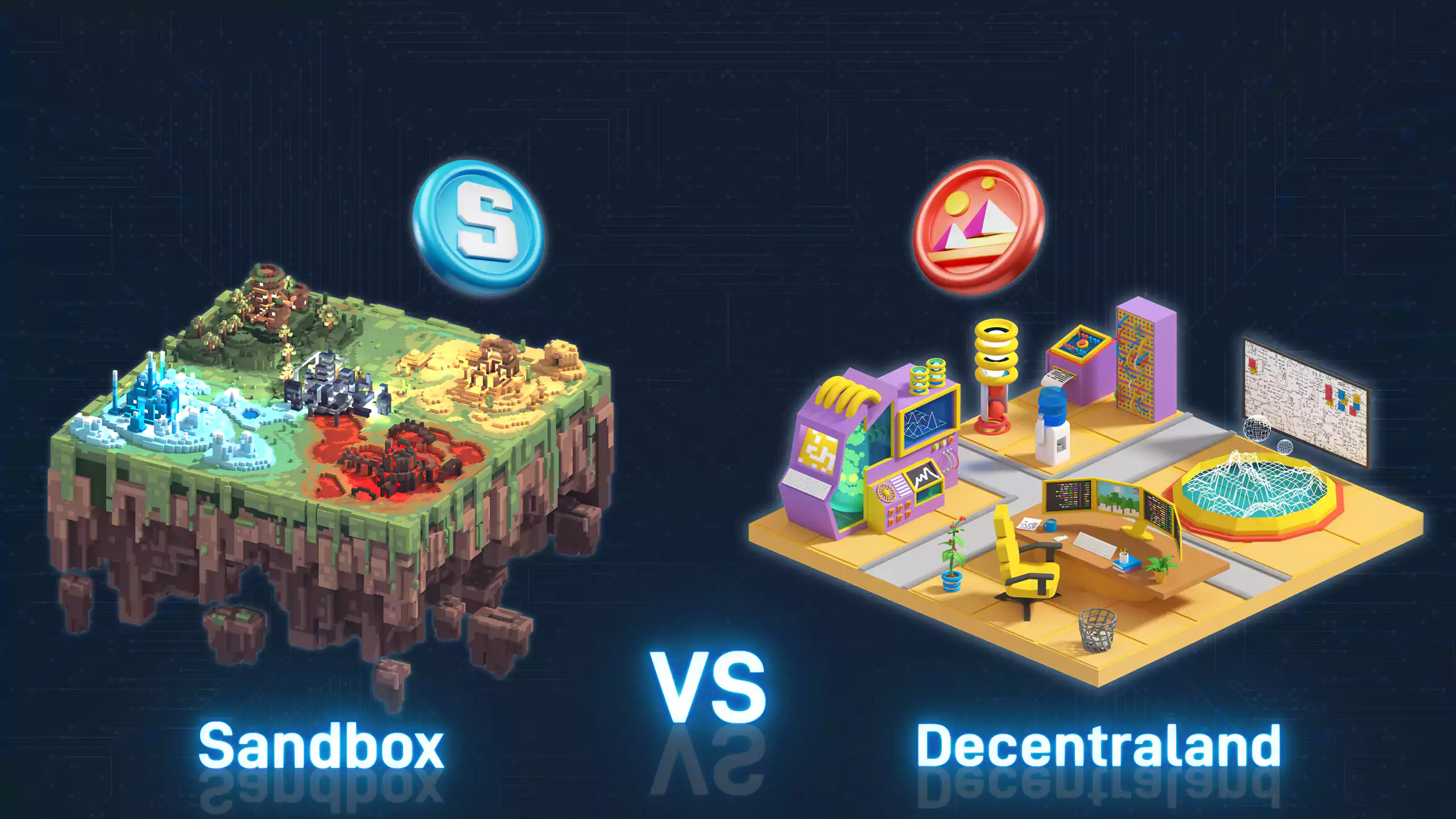 The Sandbox vs Decentraland: Which is the Better Market for Metaverse Real Estate Investing?