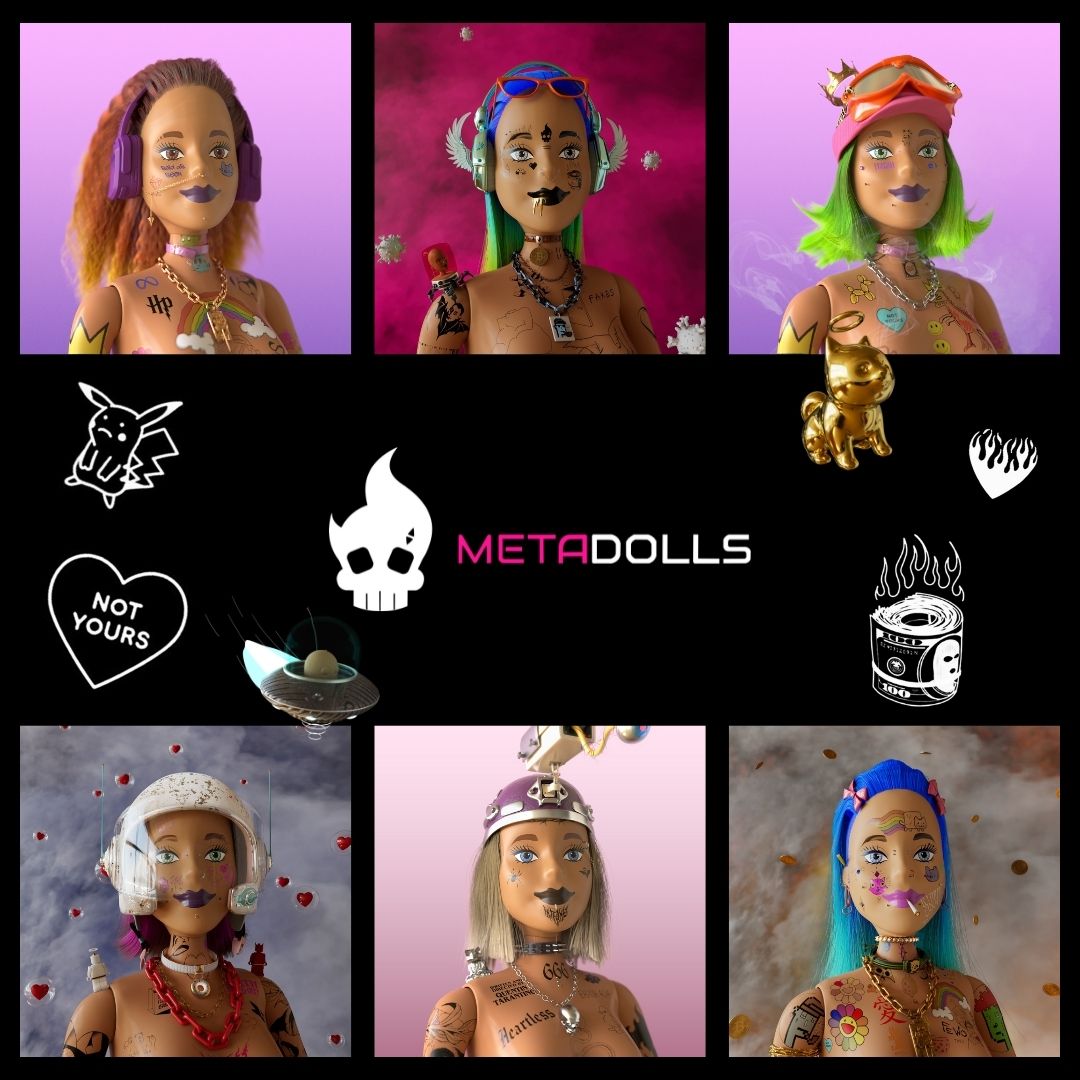 MetaDollsNFT - First Metaverse Tattoo Shop