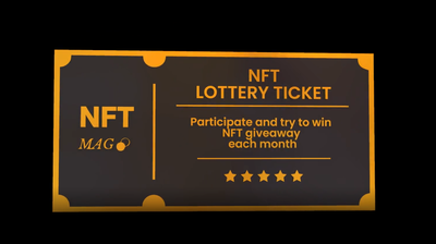 Monthly lottery from NFT