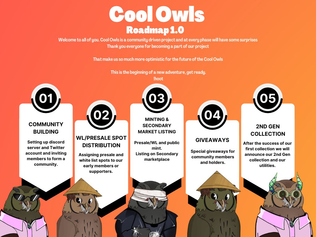 Cool Owls NFT minting