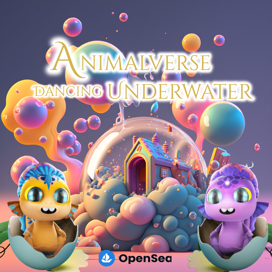Animalverse Dancing Underwater (Free mint is live)