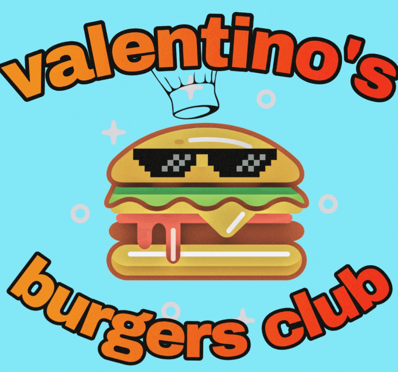 Valentino's burgers club