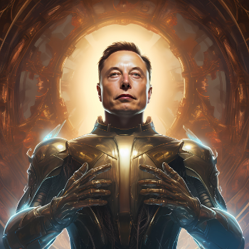 Elon Digital Trading Card (Crypto God)