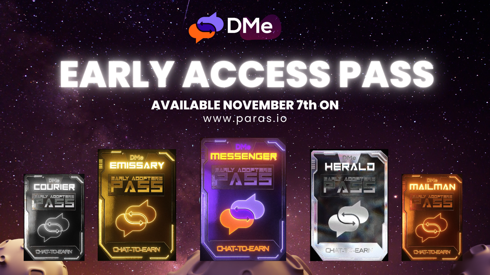 DMe - Early Access Pass