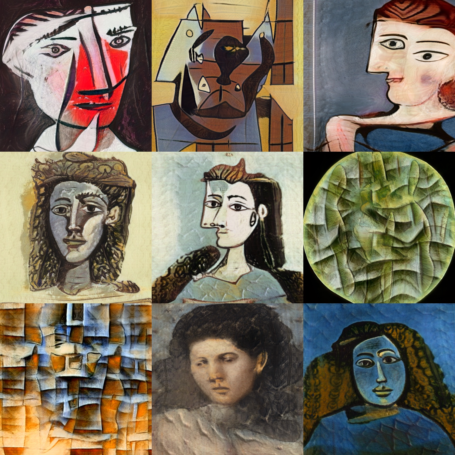 thepicassoproject – Pablo Picasso. Reborn as a Neural Network. Fine Art in NFT Form.