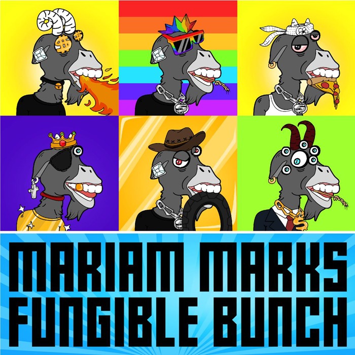 Mariam Marks Fungible Bunch - Artistic Goat