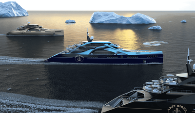 The first fleet of 90m mega-yachts