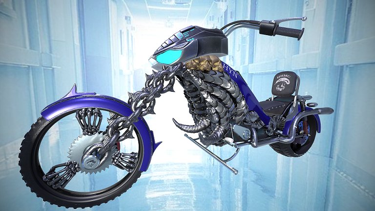 Hhmc 3D Motorcycle