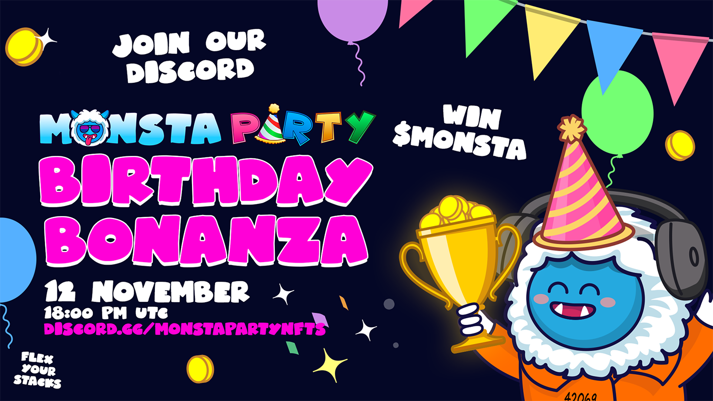 Monsta Party Birthday Bonanza