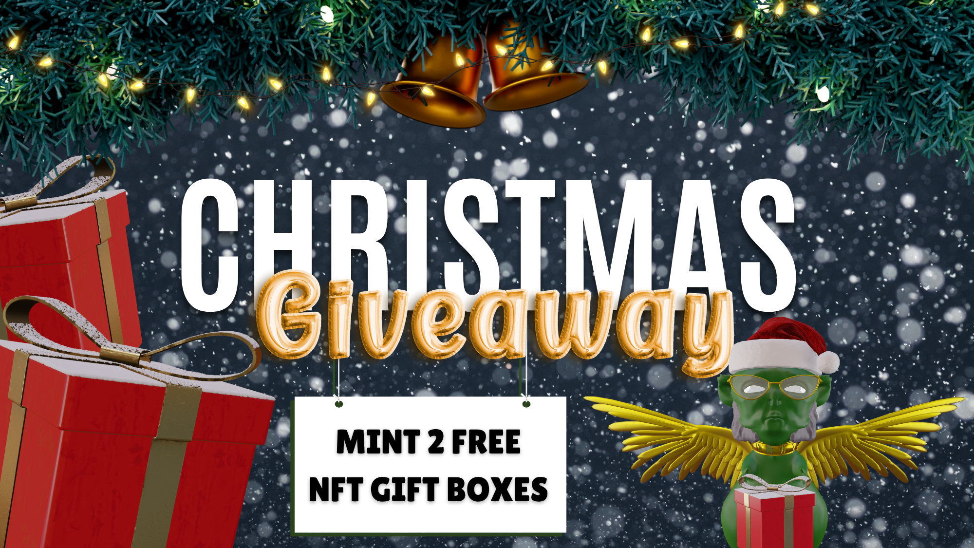 The Oocca Club – FREE Christmas NFT Gift Box Giveaway!
