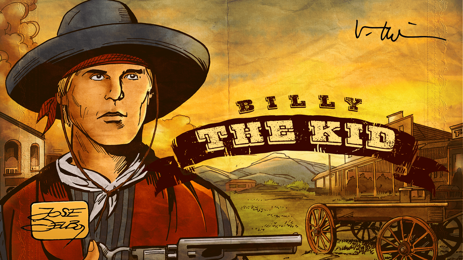 Billy the Kid by Val Kilmer & Jose Delbo
