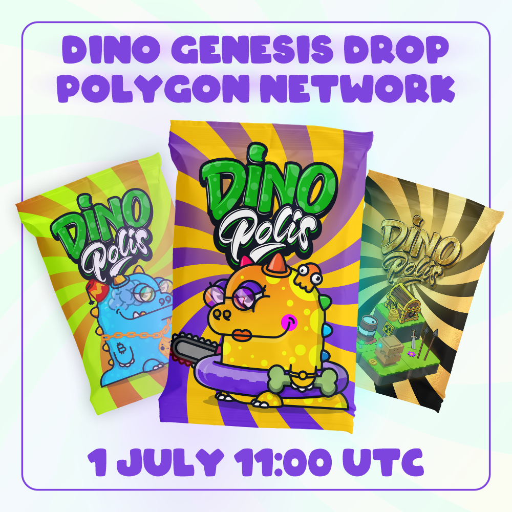 🦖 DinoPolis Genesis on the Polygon network 🦖