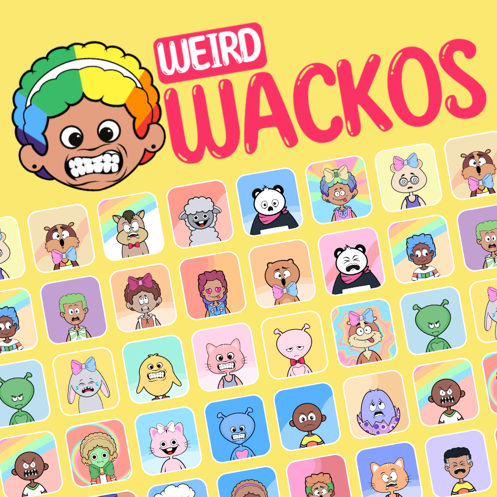 Weird Wackos - 100 NFTs Giveaway